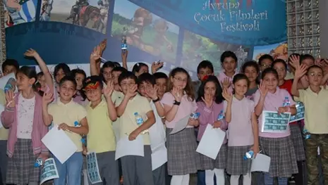 Konyalı ilköğretim öğrencileri, Konya AB Bilgi Merkezi Avrupa Çocuk Filmleri Festivali'nde buluştu.