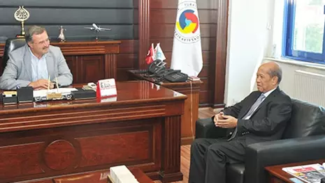 Endonezya Büyükelçisi, Konya Sanayi Odası Başkanı Kütükcü’yü ziyaret etti