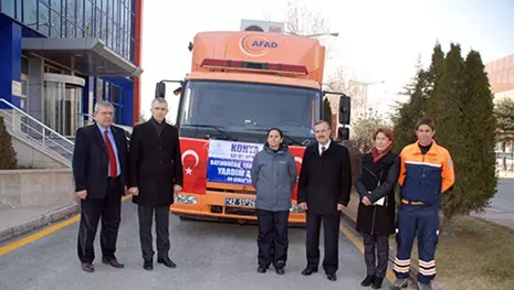 KSO’nun Bayırbucak Türkmenleri için insani yardım aracı yola çıktı