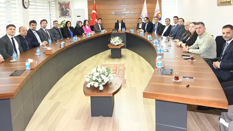 Başkan Büyükeğen, KSO personeli ile bayramlaştı 