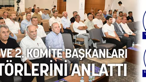 KSO 1. VE 2. KOMİTE BAŞKANLARI, SEKTÖRLERİNİ ANLATTI