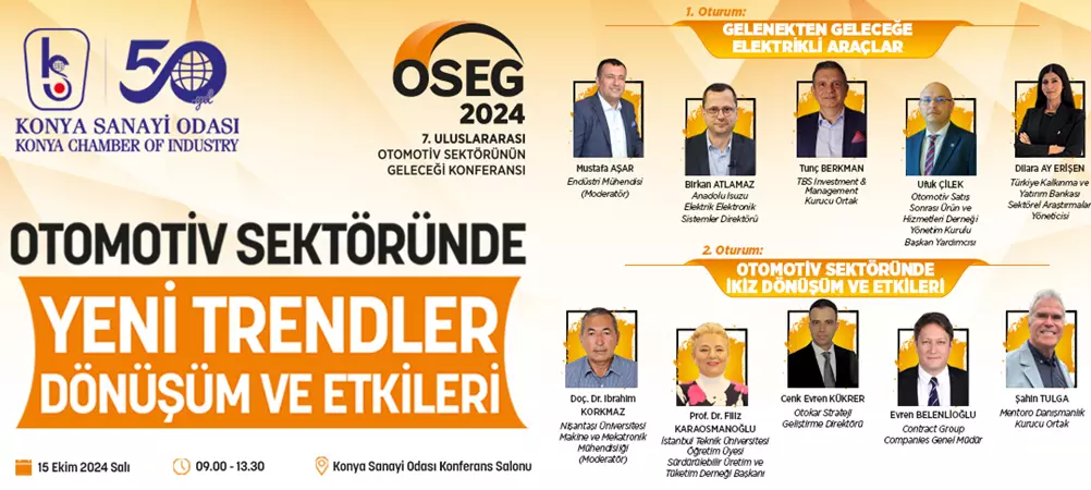 ULUSLARARASI OTOMOTİV SEKTÖRÜNÜN GELECEĞİ KONFERANSI