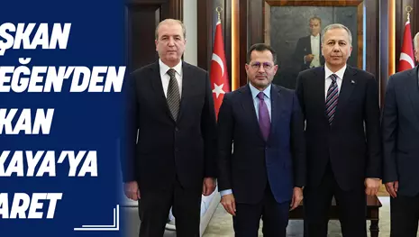 BAŞKAN BÜYÜKEĞEN’DEN BAKAN YERLİKAYA’YA ZİYARET