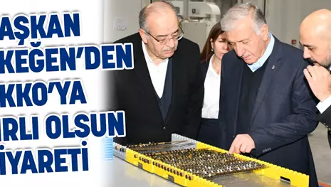 BAŞKAN BÜYÜKEĞEN’DEN AKKO’YA HAYIRLI OLSUN ZİYARETİ