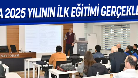 KSO’DA 2025 YILININ İLK EĞİTİMİ GERÇEKLEŞTİRİLDİ