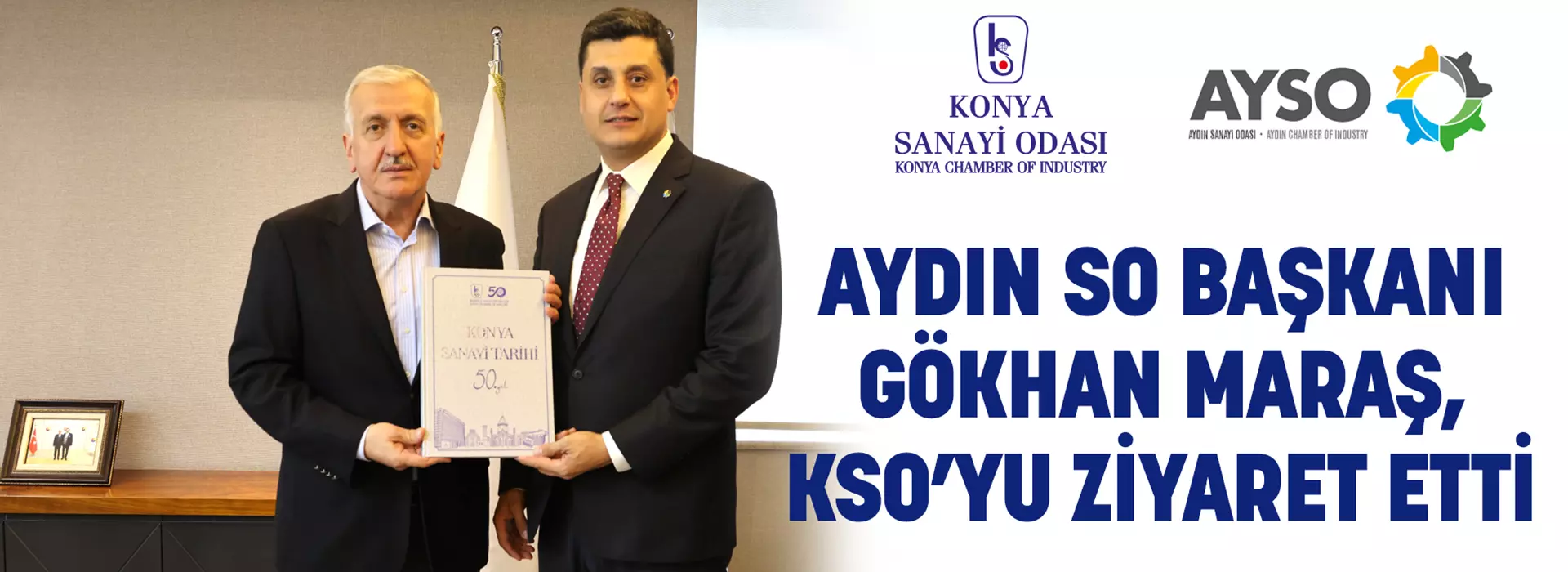 AYDIN SO BAŞKANI GÖKHAN MARAŞ, KSO’YU ZİYARET ETTİ