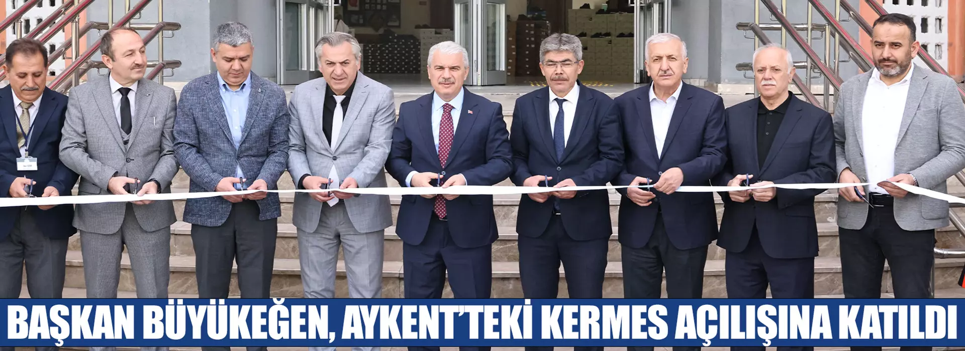 BAŞKAN BÜYÜKEĞEN, AYKENT’TEKİ KERMES AÇILIŞINA KATILDI