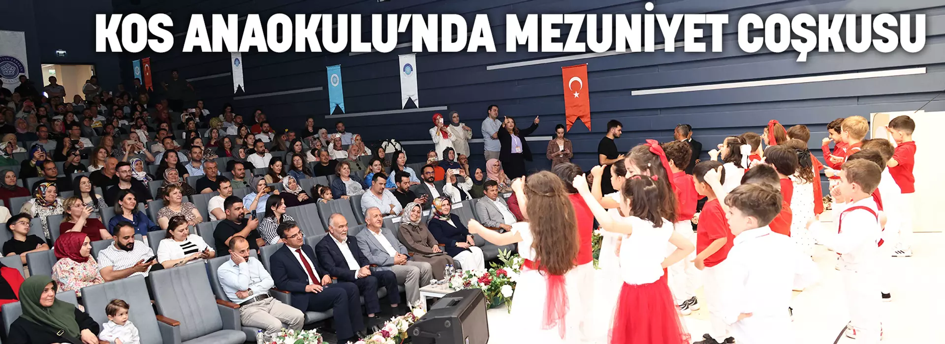 KOS ANAOKULU’NDA MEZUNİYET COŞKUSU