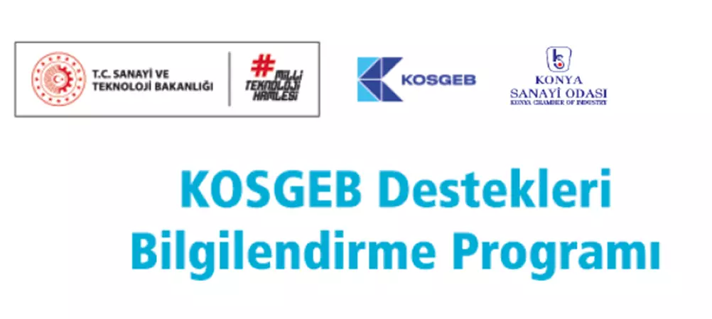 KOSGEB Destekleri Bilgilendirme Programı