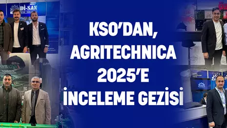 KSO’DAN, AGRITECHNICA 2025’E İNCELEME GEZİSİ