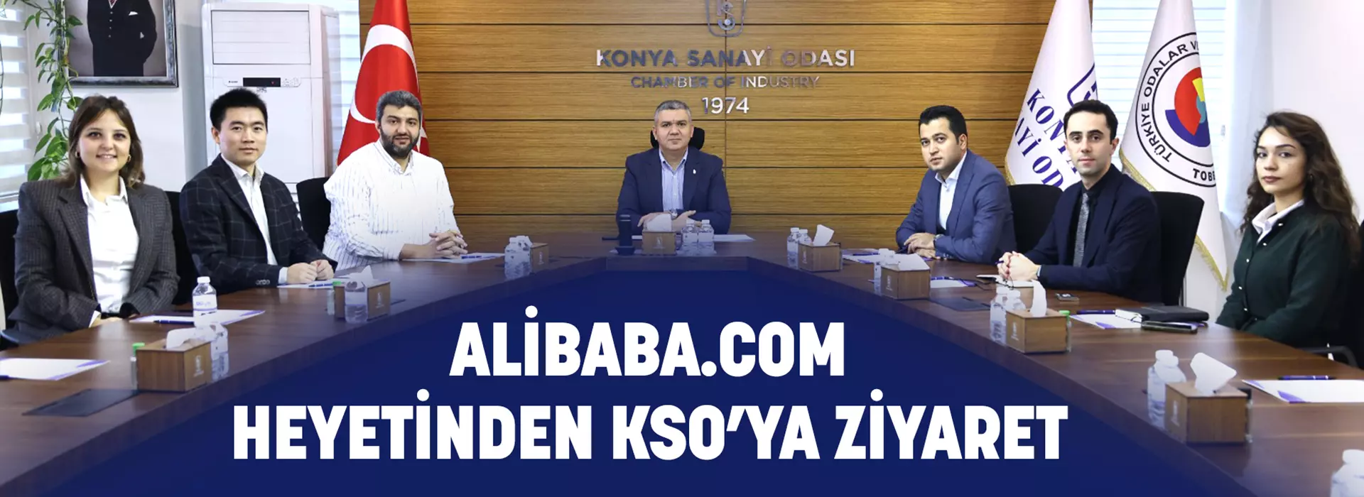 ALİBABA.COM HEYETİNDEN KSO’YA ZİYARET