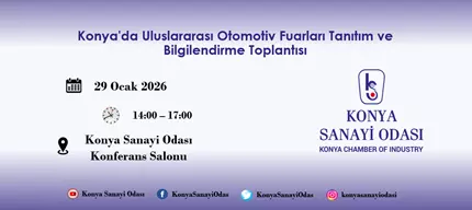 Uluslararası Otomotiv Fuarları Tanıtım ve Bilgilendirme Toplantısı