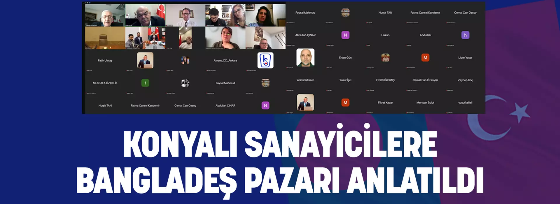 KONYALI SANAYİCİLERE BANGLADEŞ PAZARI ANLATILDI