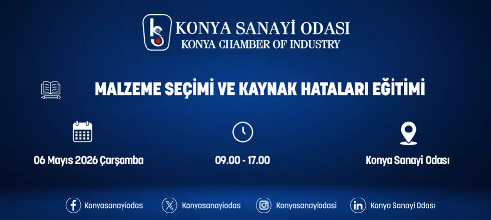 MALZEME SEÇİMİ VE KAYNAK HATALARI EĞİTİMİ