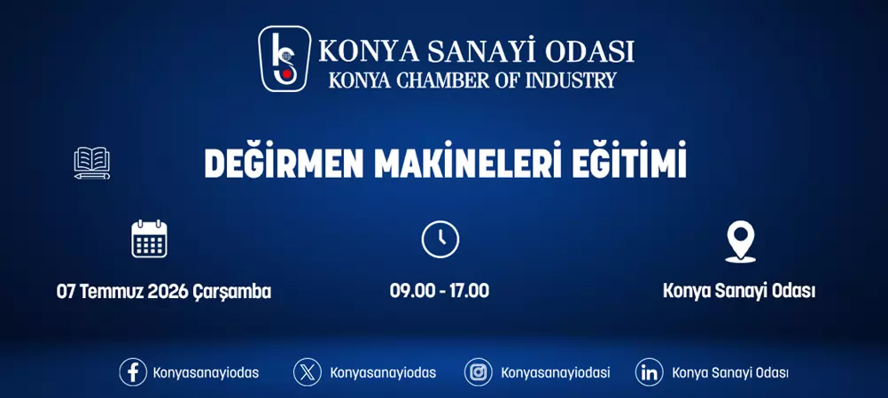 DEĞİRMEN MAKİNELERİ EĞİTİMİ