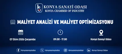 MALİYET ANALİZİ VE MALİYET OPTİMİZASYONU EĞİTİMİ