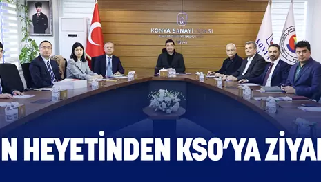 ÇİN HEYETİNDEN KSO’YA ZİYARET