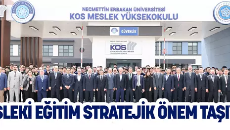“MESLEKİ EĞİTİM STRATEJİK ÖNEM TAŞIYOR”