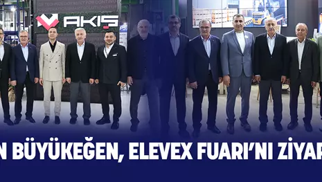 KSO BAŞKANI BÜYÜKEĞEN, ELEVEX FUARI’NI ZİYARET ETTİ