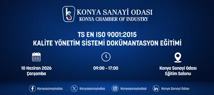 TS EN ISO 9001:2015 KALİTE YÖNETİM SİSTEMİ DOKÜMANTASYON EĞİTİMİ