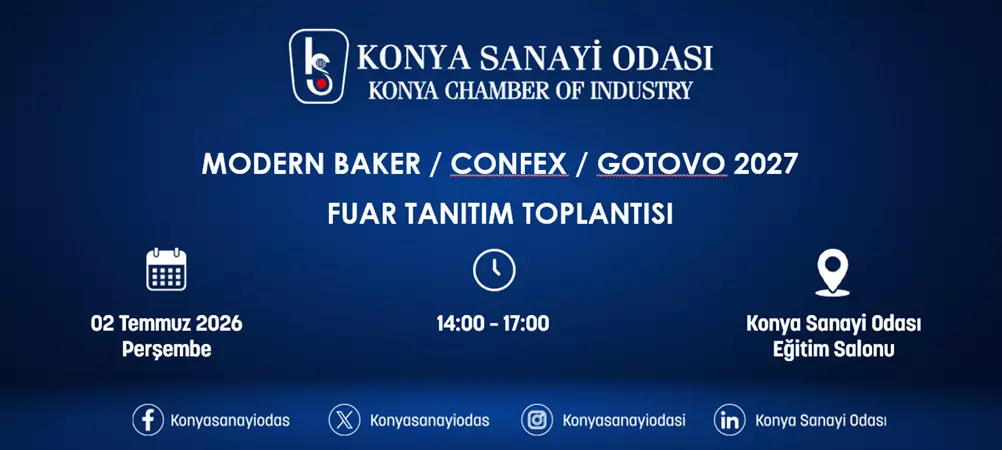 MODERN BAKERY/CONFEX/GOTOVO 2027 FUAR TANITIM TOPLANTISI