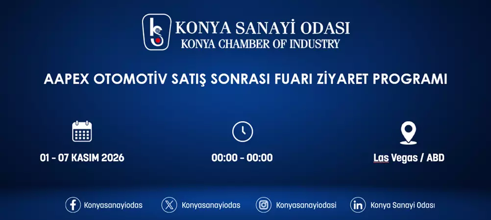 AAPEX OTOMOTİV SATIŞ SONRASI FUARI ZİYARET PROGRAMI