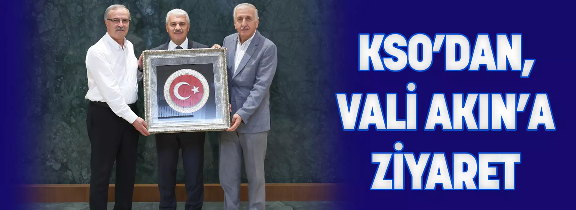 KSO’DAN, KONYA VALİSİ AKIN’A ZİYARET