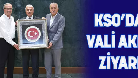 KSO’DAN, KONYA VALİSİ AKIN’A ZİYARET