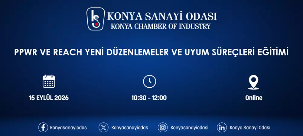 PPWR VE REACH YENİ DÜZENLEMELER VE UYUM SÜREÇLERİ EĞİTİMİ HAKKINDA