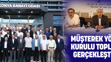 MÜŞTEREK YÖNETİM KURULU TOPLANTISI GERÇEKLEŞTİRİLDİ