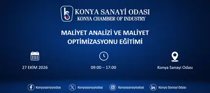 MALİYET ANALİZİ VE MALİYET OPTİMİZASYONU EĞİTİMİ