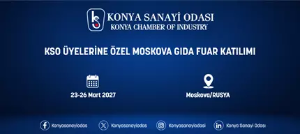 KSO ÜYELERİNE ÖZEL MOSKOVA GIDA FUARI KATILIM PAKETİ