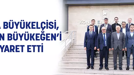 RUSYA BÜYÜKELÇİSİ, BAŞKAN BÜYÜKEĞEN’İ ZİYARET ETTİ